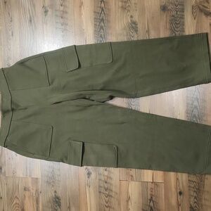 Boden Olive Green Cargo Pocket Pants